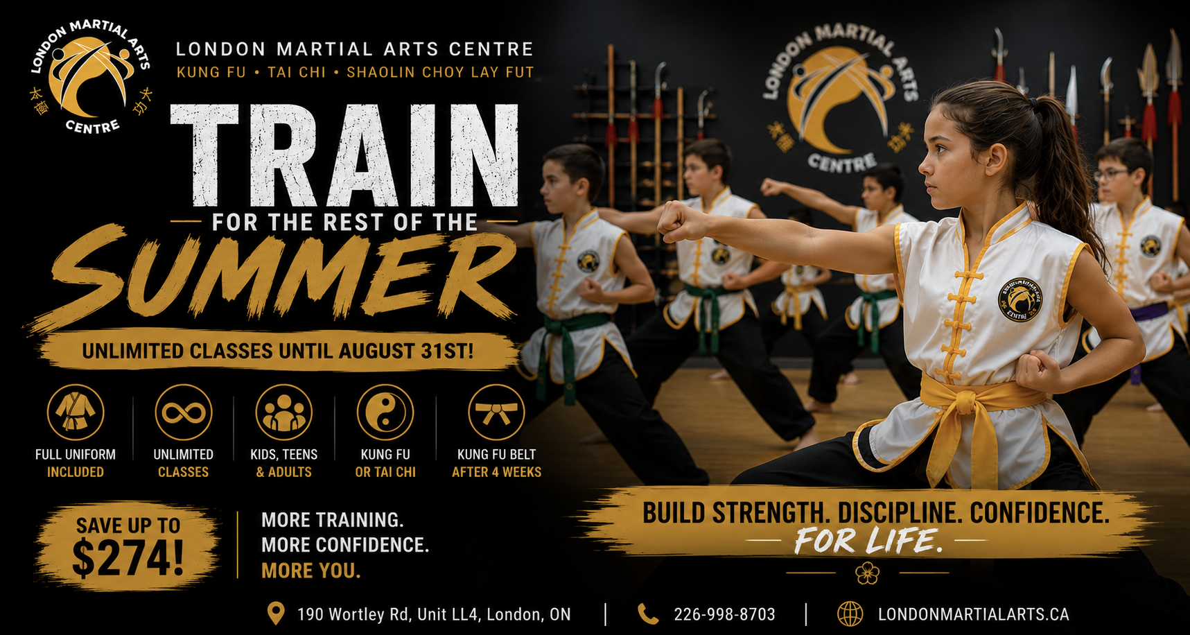 Train for the next of the Summer